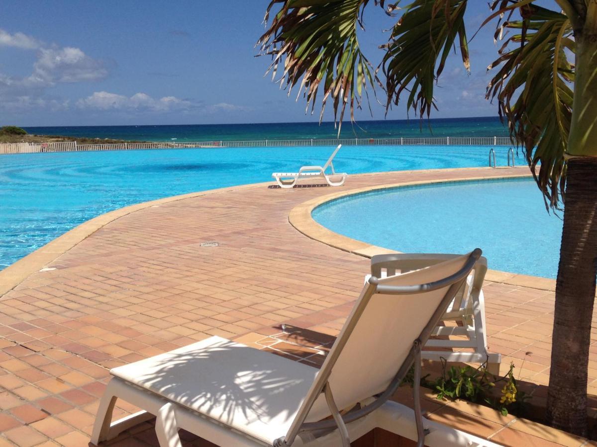 Coeur Tiare Studio Lounge Piscine Plage Cocotiers Saint-Francois  Zewnętrze zdjęcie